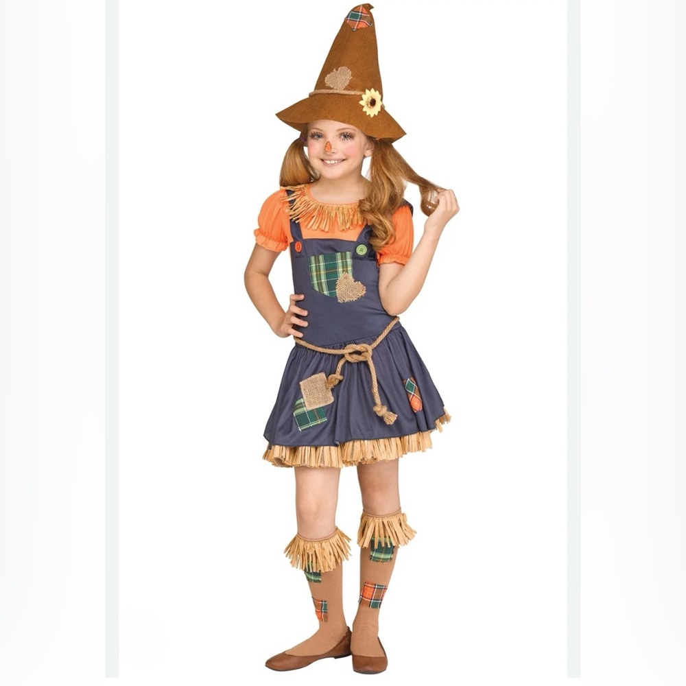 Girls Scarecrow costume 6/6X